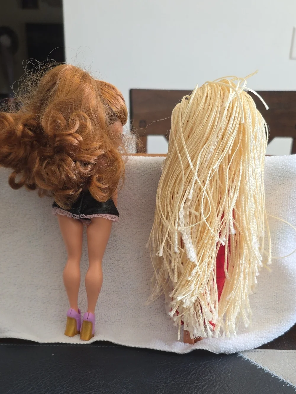 L.O.L. Surprise! Blonde & Brunette Dolls in Pink, Red and Black Fashion